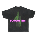 Paranormal Forgotten Garment Dyed Streetwear Tee Cotton Short Sleeve T Shirt